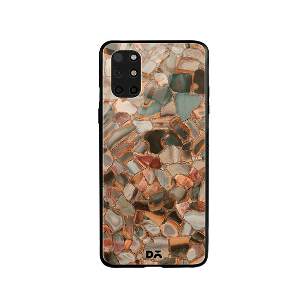 

DailyObjects Marble Mosaic Glass Case Cover For OnePlus 8T