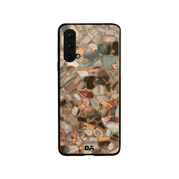 

DailyObjects Marble Mosaic Glass Case Cover For OnePlus Nord CE