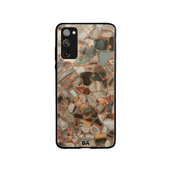 

DailyObjects Marble Mosaic Glass Case Cover For Samsung Galaxy S20 FE