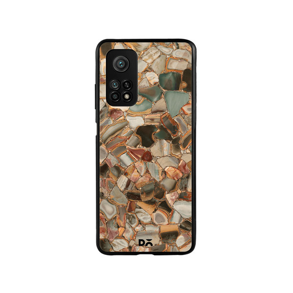 

DailyObjects Marble Mosaic Glass Case Cover For Xiaomi Mi 10T