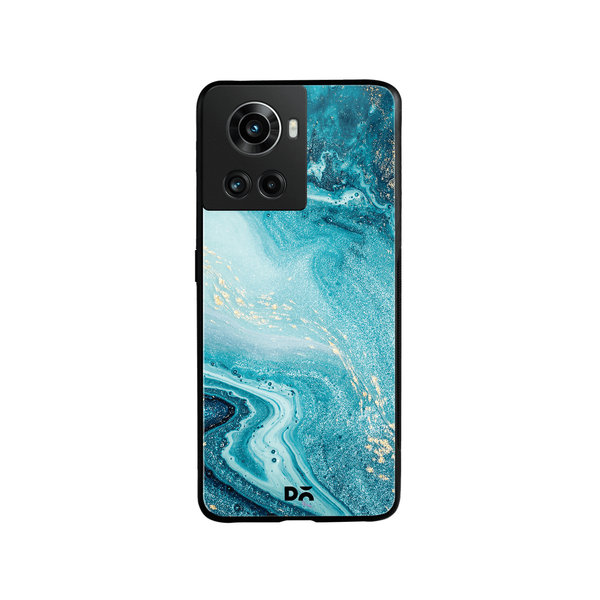 

DailyObjects Marble Ocean Glass Case Cover For OnePlus 10R