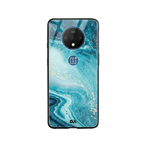 

DailyObjects Marble Ocean Glass Case Cover For OnePlus 7T