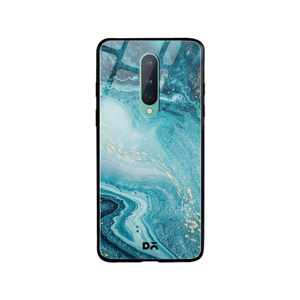 

DailyObjects Marble Ocean Glass Case Cover For OnePlus 8