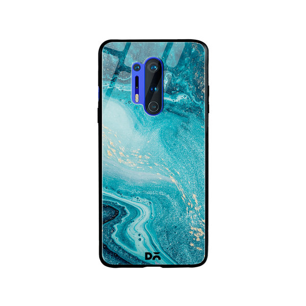 

DailyObjects Marble Ocean Glass Case Cover For OnePlus 8 Pro