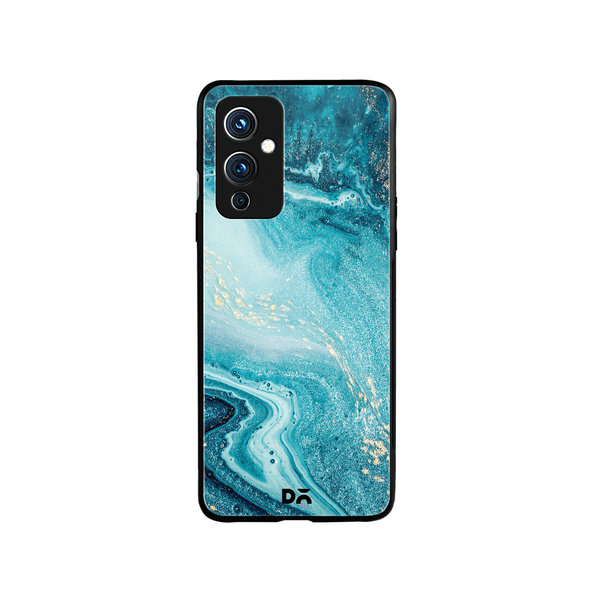 

DailyObjects Marble Ocean Glass Case Cover For OnePlus 9