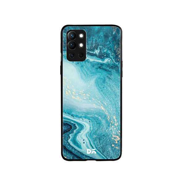 

DailyObjects Marble Ocean Glass Case Cover For OnePlus 9R
