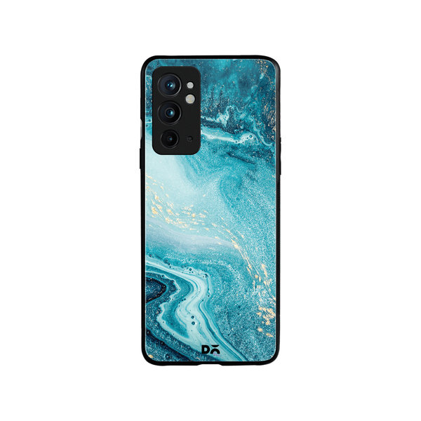 

DailyObjects Marble Ocean Glass Case Cover For OnePlus 9RT