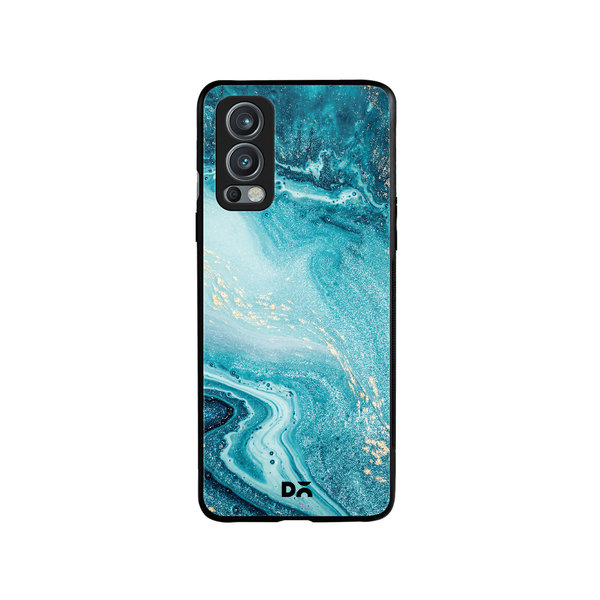 

DailyObjects Marble Ocean Glass Case Cover For OnePlus Nord 2