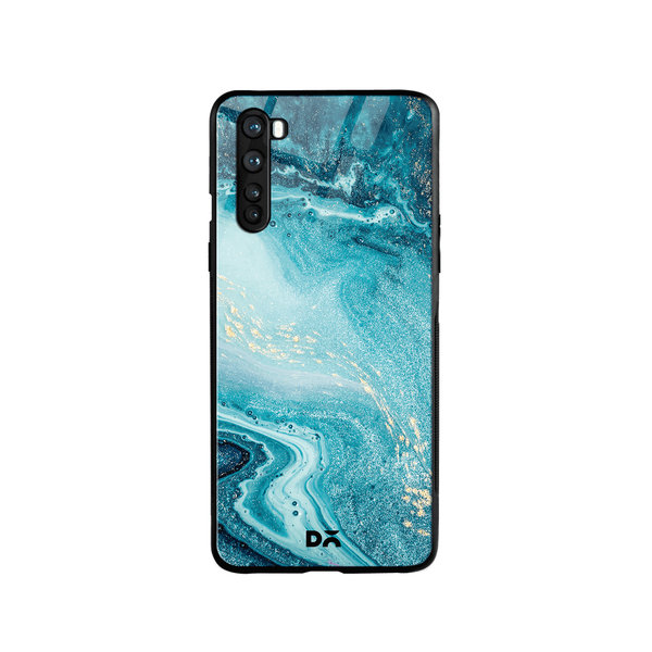 

DailyObjects Marble Ocean Glass Case Cover For OnePlus Nord