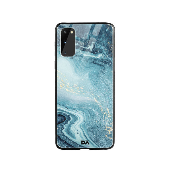 

DailyObjects Marble Ocean Glass Case Cover For Samsung Galaxy S20