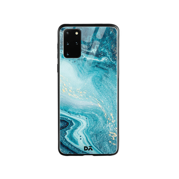 

DailyObjects Marble Ocean Glass Case Cover For Samsung Galaxy S20 Plus
