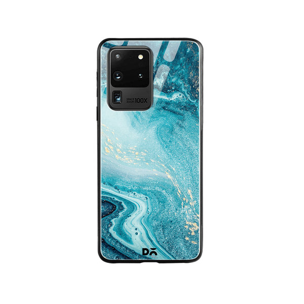 

DailyObjects Marble Ocean Glass Case Cover For Samsung Galaxy S20 Ultra