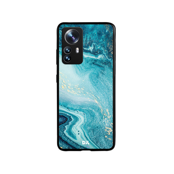 

DailyObjects Marble Ocean Glass Case Cover For Xiaomi 12 Pro