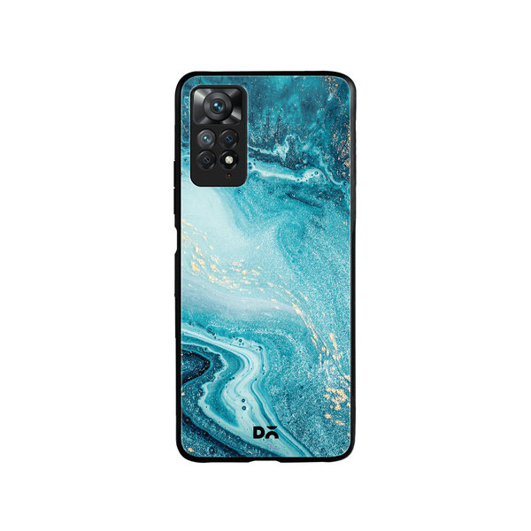 

DailyObjects Marble Ocean Glass Case Cover For Xiaomi Redmi Note 11 Pro