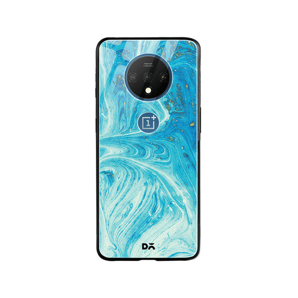 

DailyObjects Marble Painting Glass Case Cover For OnePlus 7T