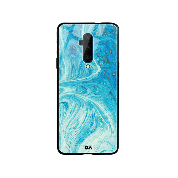 

DailyObjects Marble Painting Glass Case Cover For OnePlus 7T Pro