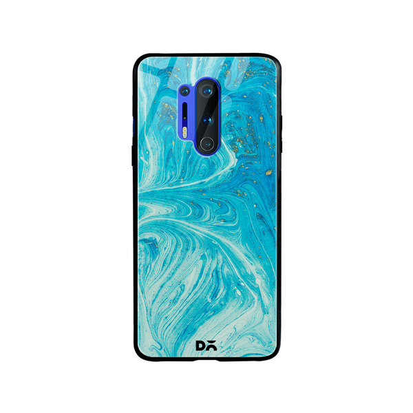 

DailyObjects Marble Painting Glass Case Cover For OnePlus 8 Pro