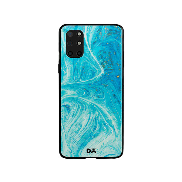 DailyObjects Marble Painting Glass Case Cover For OnePlus 8T
