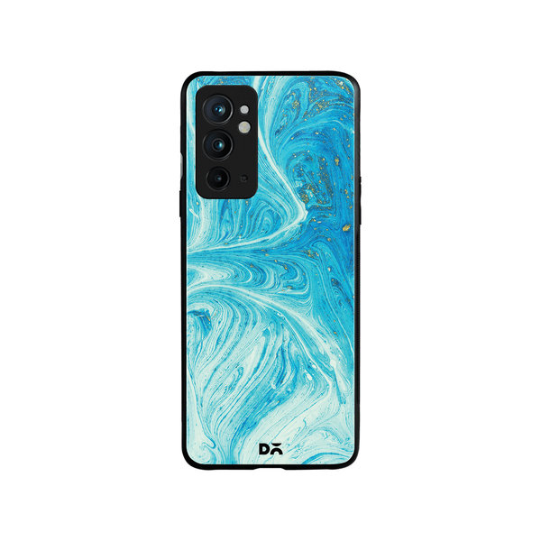 

DailyObjects Marble Painting Glass Case Cover For OnePlus 9RT