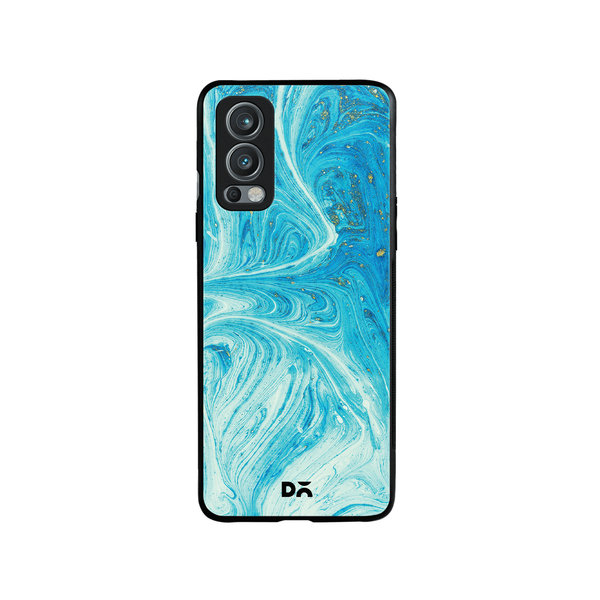 DailyObjects Marble Painting Glass Case Cover For OnePlus Nord 2