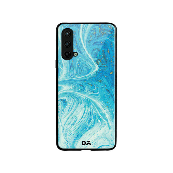 

DailyObjects Marble Painting Glass Case Cover For OnePlus Nord CE