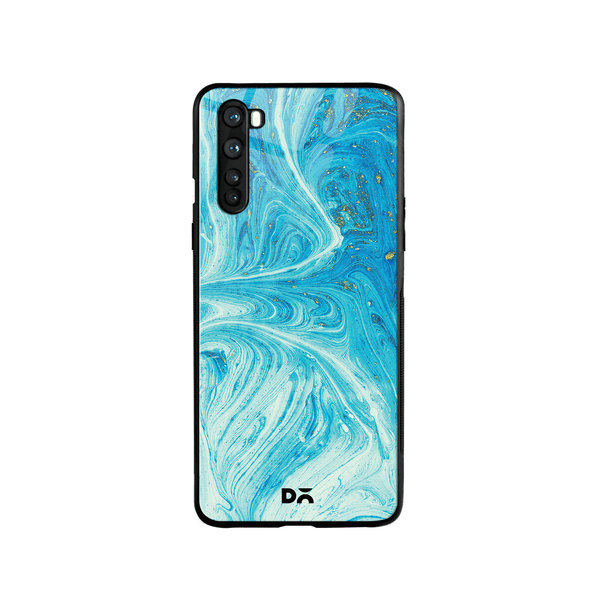 DailyObjects Marble Painting Glass Case Cover For OnePlus Nord
