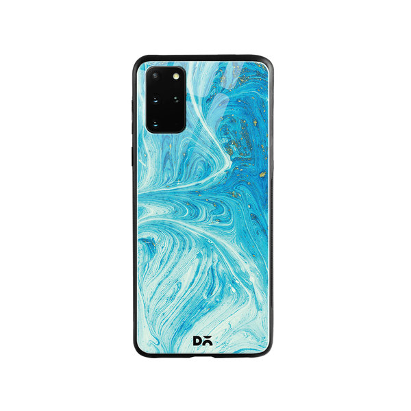 

DailyObjects Marble Painting Glass Case Cover For Samsung Galaxy S20 Plus