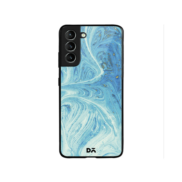 

DailyObjects Marble Painting Glass Case Cover For Samsung Galaxy S22 Plus