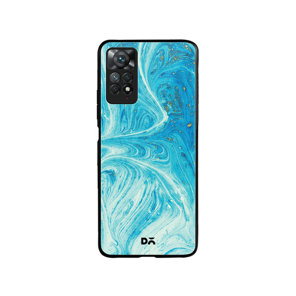 

DailyObjects Marble Painting Glass Case Cover For Xiaomi Redmi Note 11 Pro