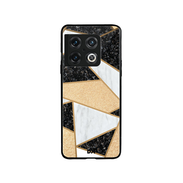 

DailyObjects Marble Quatret Glass Case Cover For OnePlus 10 Pro