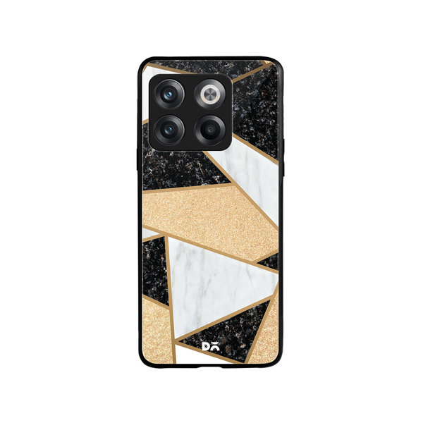 

DailyObjects Marble Quatret Glass Case Cover For OnePlus 10T