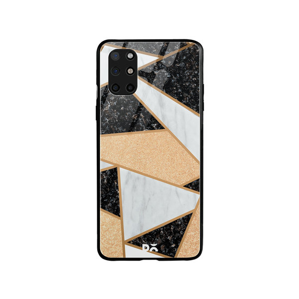 

DailyObjects Marble Quatret Glass Case Cover For OnePlus 8T