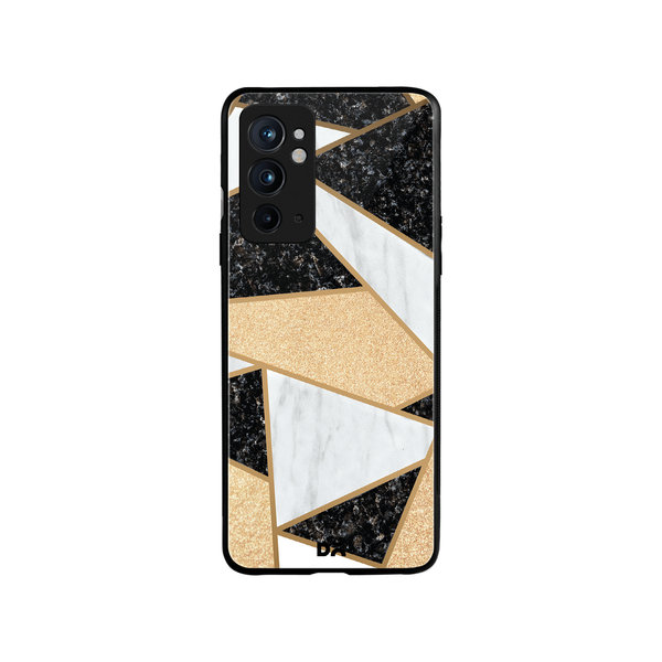 

DailyObjects Marble Quatret Glass Case Cover For OnePlus 9RT