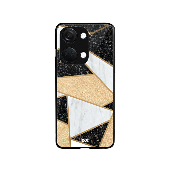 

DailyObjects Marble Quatret Glass Case Cover For OnePlus Nord 3