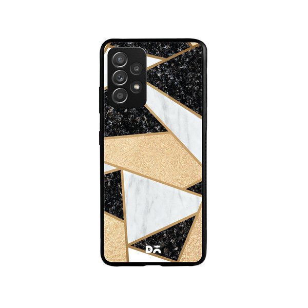 

DailyObjects Marble Quatret Glass Case Cover For Samsung Galaxy A52