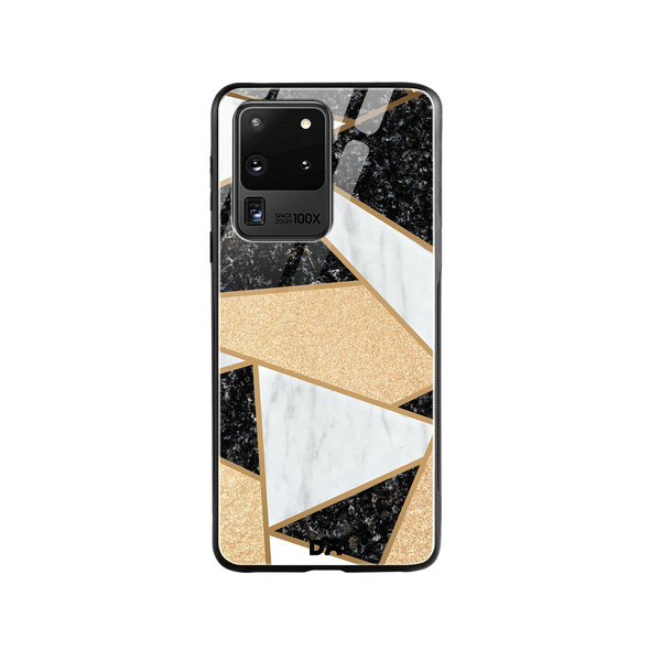 

DailyObjects Marble Quatret Glass Case Cover For Samsung Galaxy S20 Ultra