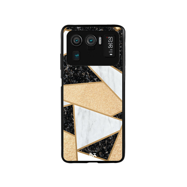 

DailyObjects Marble Quatret Glass Case Cover For Xiaomi Mi 11 Ultra