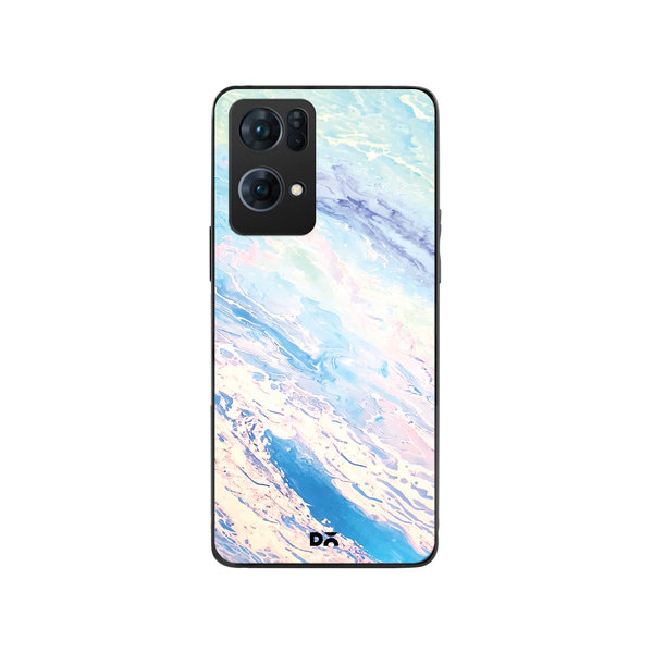 

DailyObjects Marble Sky Glass Case Cover For Oppo Reno 7 Pro