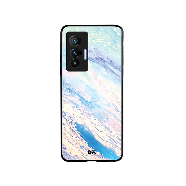 

DailyObjects Marble Sky Glass Case Cover For Vivo X70