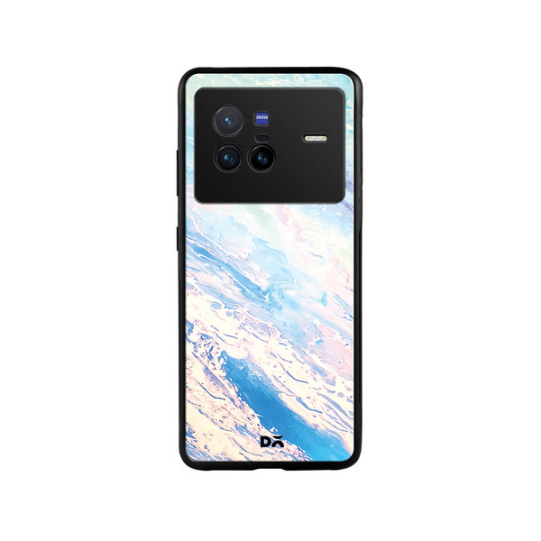 

DailyObjects Marble Sky Glass Case Cover For Vivo X80