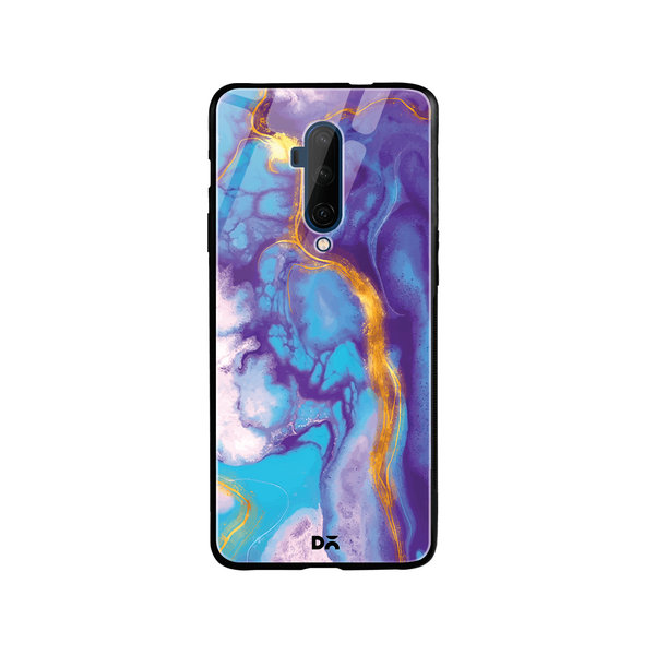 

DailyObjects Marble Thunder Glass Case Cover For OnePlus 7T Pro