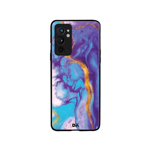 

DailyObjects Marble Thunder Glass Case Cover For OnePlus 9RT