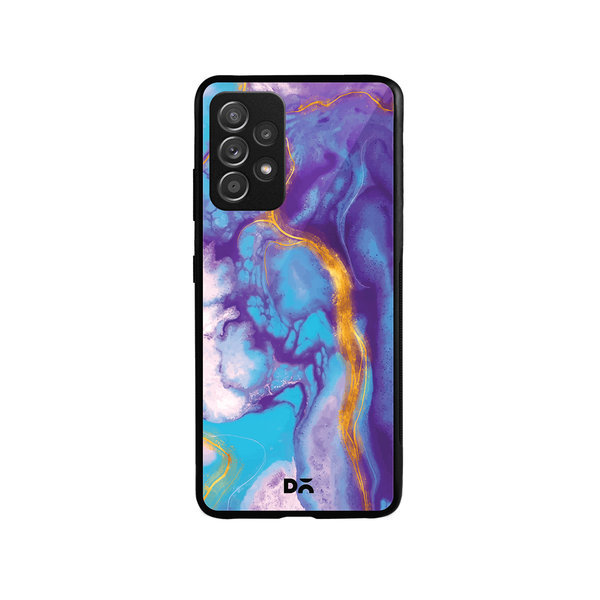 

DailyObjects Marble Thunder Glass Case Cover For Samsung Galaxy A52