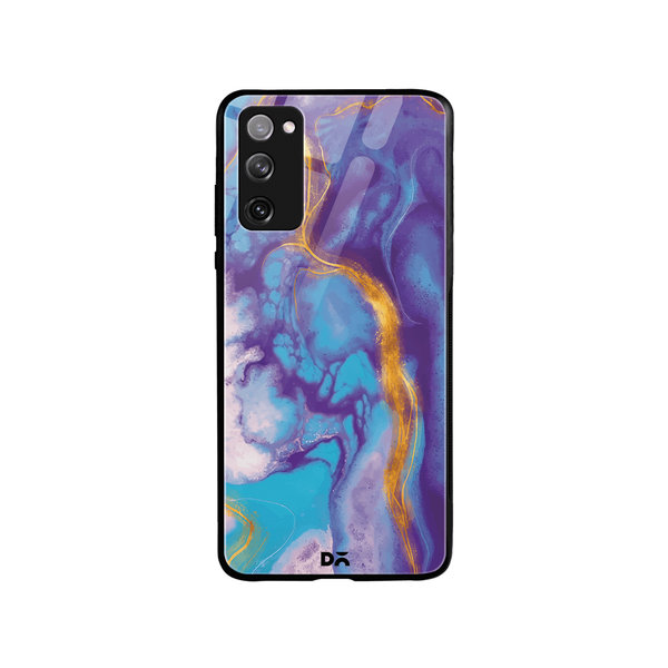 

DailyObjects Marble Thunder Glass Case Cover For Samsung Galaxy S20 FE