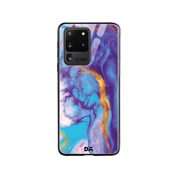 

DailyObjects Marble Thunder Glass Case Cover For Samsung Galaxy S20 Ultra