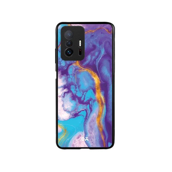 

DailyObjects Marble Thunder Glass Case Cover For Xiaomi 11T