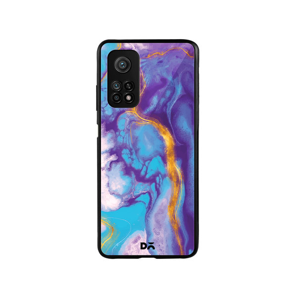 

DailyObjects Marble Thunder Glass Case Cover For Xiaomi Mi 10T