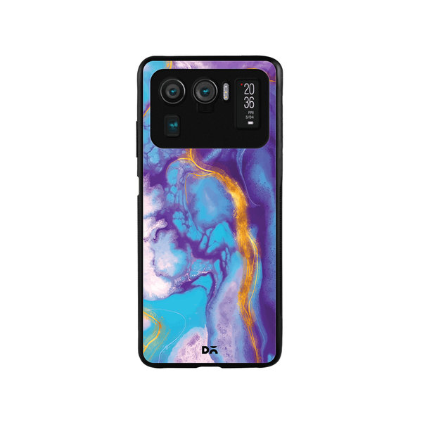 

DailyObjects Marble Thunder Glass Case Cover For Xiaomi Mi 11 Ultra