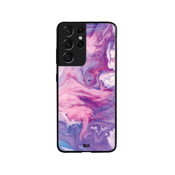 

DailyObjects Marble Unicorn Glass Case Cover For Samsung Galaxy S21 Ultra