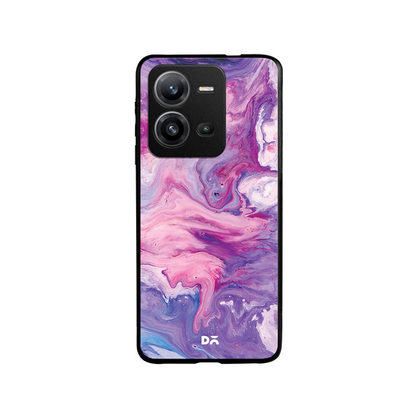 

DailyObjects Marble Unicorn Glass Case Cover For Vivo V25